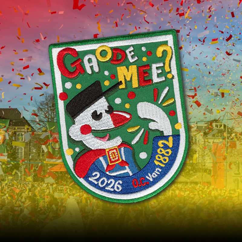 jaarembleem Oeteldonk 2026 - Gaode mee!