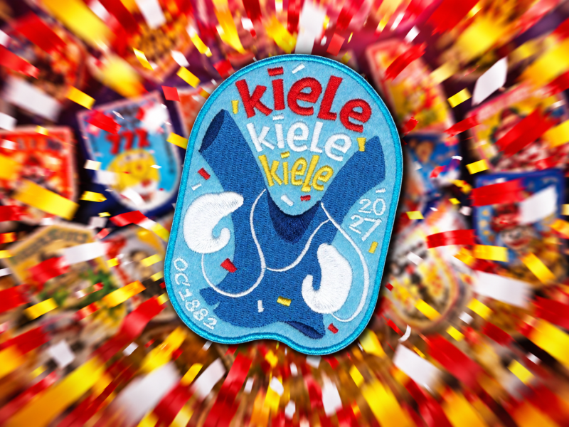 Kiele kiele kiele jaarembleem Oeteldonk 2027