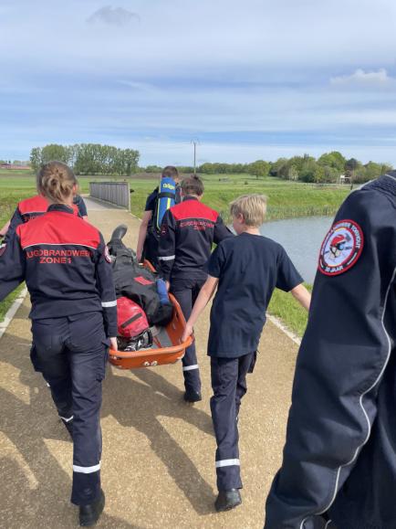 geborduurde emblemen jeugdbrandweer torhout