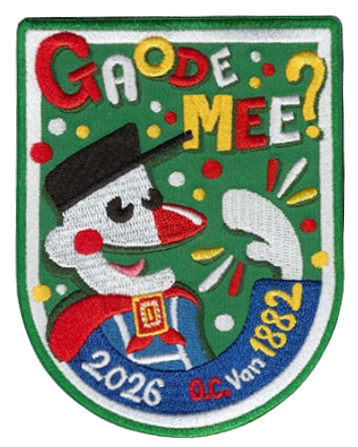 jaarembleem 2026 - Gaode mee - Oeteldonk