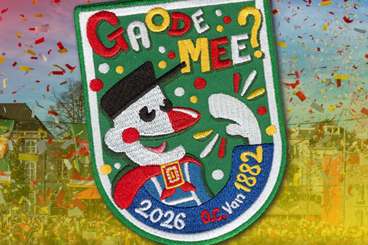 jaarembleem Oeteldonk 2026 - Gaode mee!