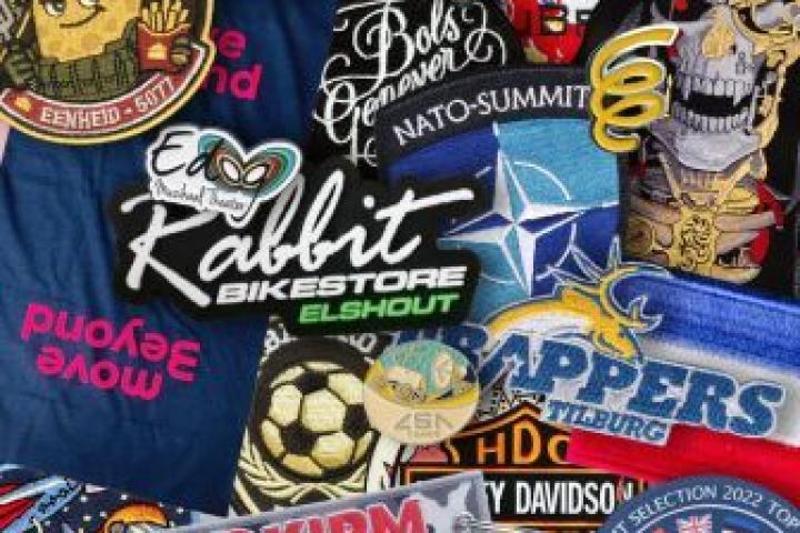geborduurde emblemen 