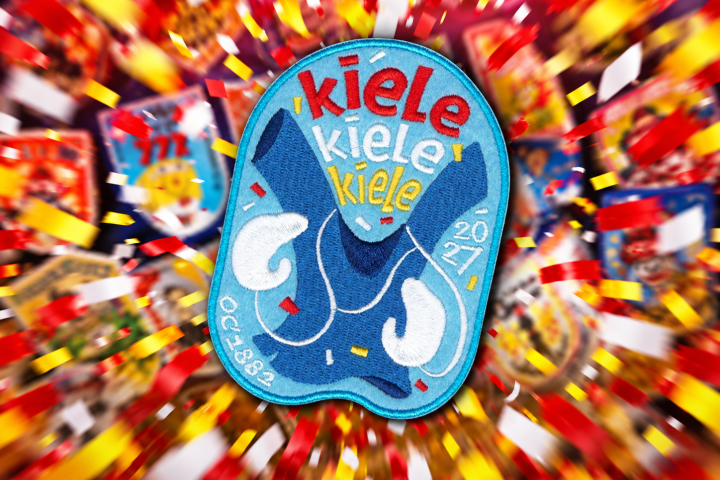 Kiele kiele kiele jaarembleem Oeteldonk 2027